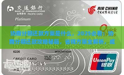 协商分期还款最佳方案是什么