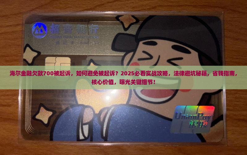 海尔金融欠款700被起诉