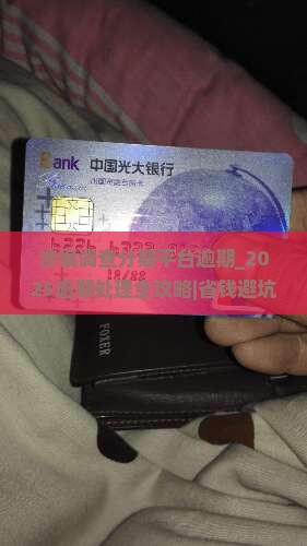 涉案调查分期平台逾期