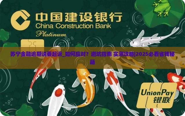 苏宁金融逾期说要起诉