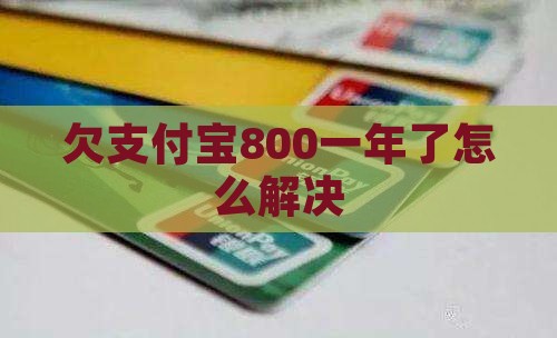 欠支付宝800一年了怎么解决