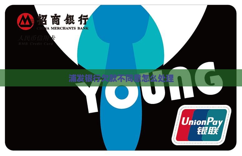 浦发银行欠款不同意怎么处理