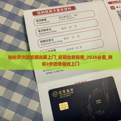拍拍贷欠款逾期说要上门怎么办