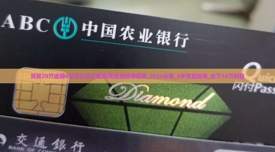 贷款20万逾期6年怎么办还能用吗