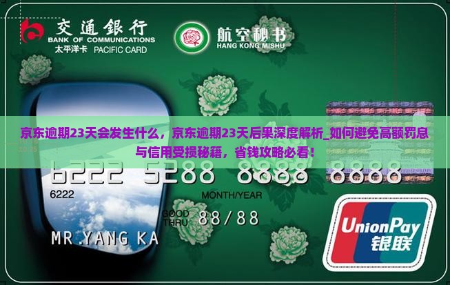 京东白条逾期23天会发生什么