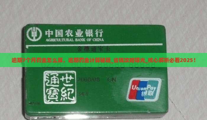360借条逾期7个月罚金怎么算