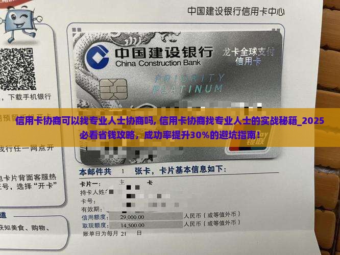 信用卡协商可以找专业人士协商吗