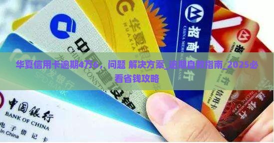 华夏信用卡逾期4万6怎么处理