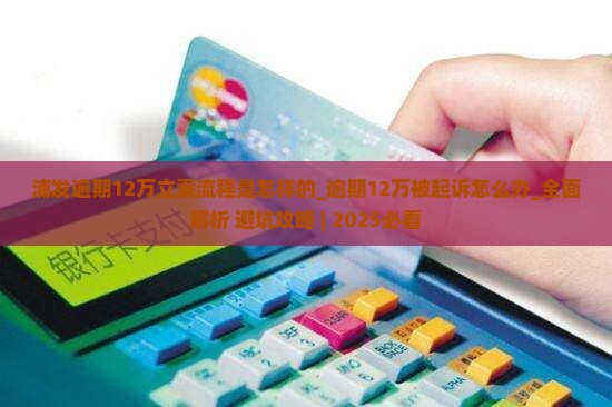浦发逾期12万立案流程是怎样的