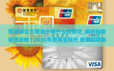 民事诉讼大概多少钱什么时候交